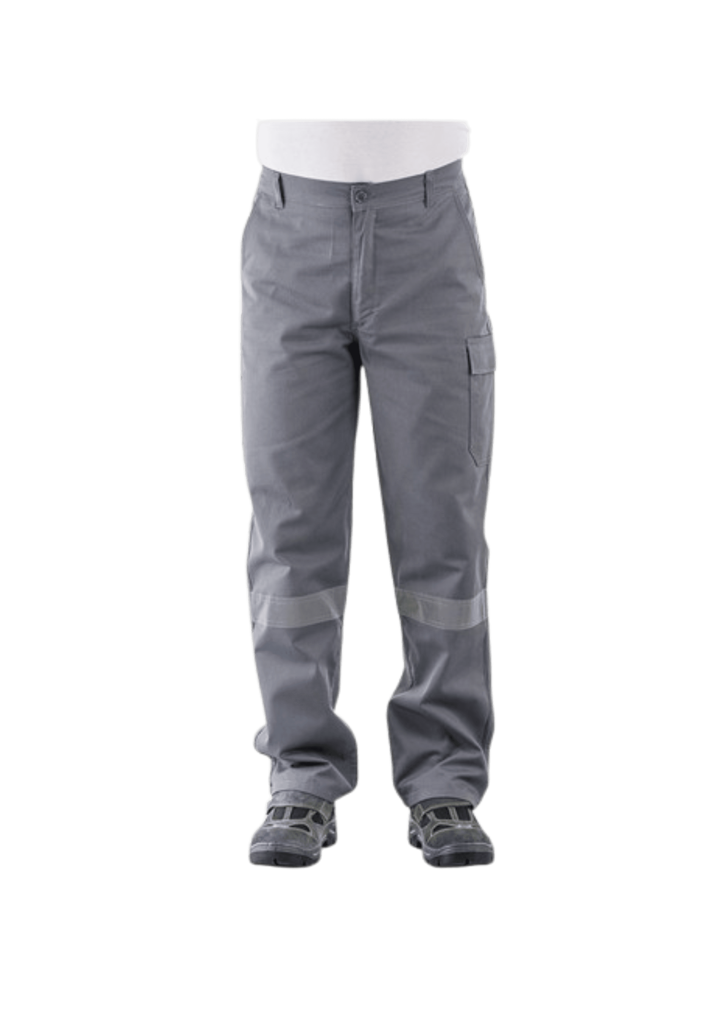 16-12  Gabardin Gri Pantolon